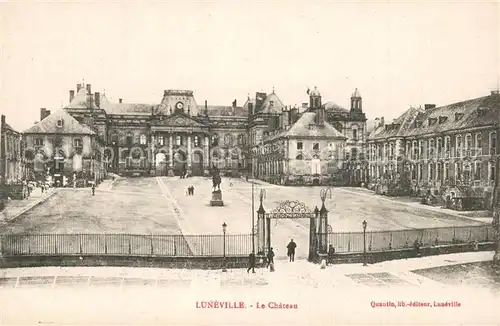 AK / Ansichtskarte Luneville Chateau Schloss Luneville