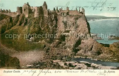 AK / Ansichtskarte Dunluce Panorama Castle Coast 