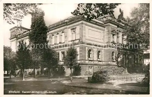 AK / Ansichtskarte Krefeld Kaiser Wilhelm Museum Krefeld