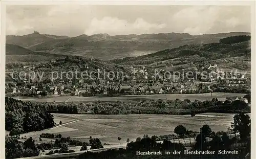 AK / Ansichtskarte Hersbruck Panorama Hersbrucker Schweiz Hersbruck