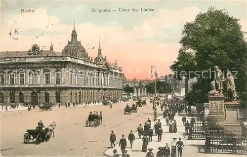 AK / Ansichtskarte Berlin Zeughaus Unter den Linden Denkmal Berlin