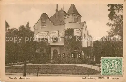 AK / Ansichtskarte Haarlem Villa Rijmegen Haarlem