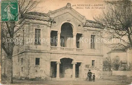 AK / Ansichtskarte Neuville sur Saone Salle de l`Orpheon Neuville sur Saone