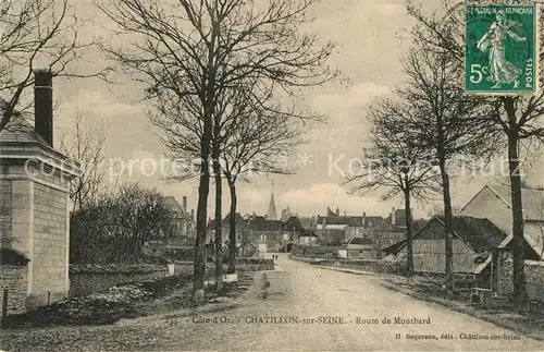 AK / Ansichtskarte Chatillon sur Seine Route de Montbard Chatillon sur Seine
