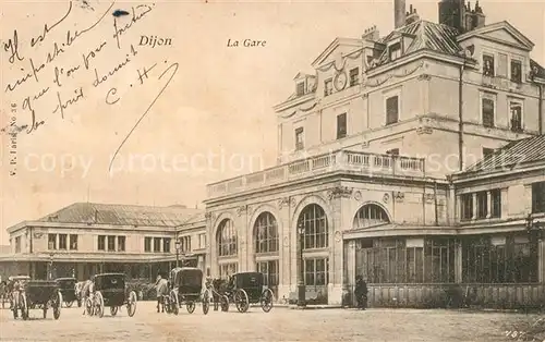 AK / Ansichtskarte Dijon_Cote_d_Or Gare Dijon_Cote_d_Or