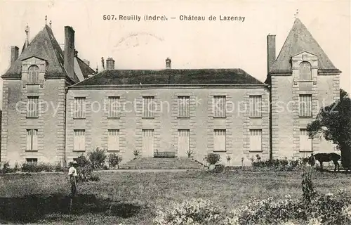 AK / Ansichtskarte Reuilly_Indre Chateau de Lazenay Reuilly Indre