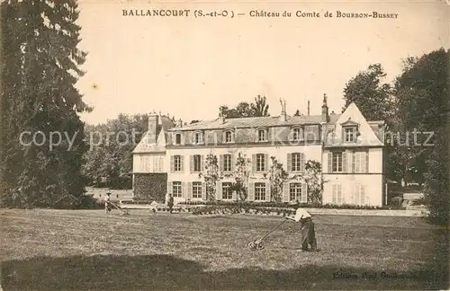 AK / Ansichtskarte Ballancourt sur Essonne Chateau du Comte de Bourbon Busset Ballancourt sur Essonne