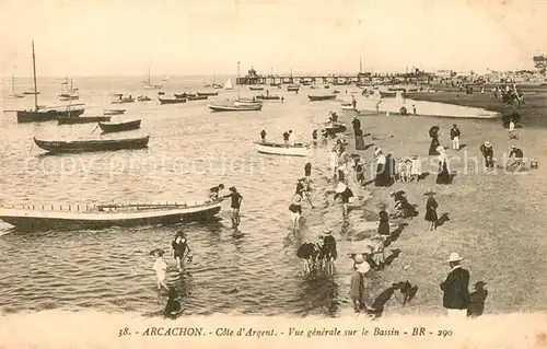AK / Ansichtskarte Arcachon_Gironde Panorama Bassin Arcachon Gironde