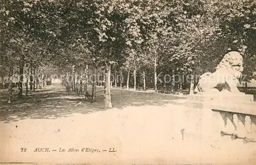 AK / Ansichtskarte Auch_Gers Allees d Egliges Auch_Gers