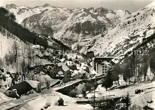 AK / Ansichtskarte Bareges Panorama Winterlandschaft Bareges