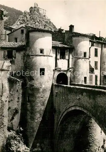 AK / Ansichtskarte Entrevaux Pont Levis Citadelle Entrevaux