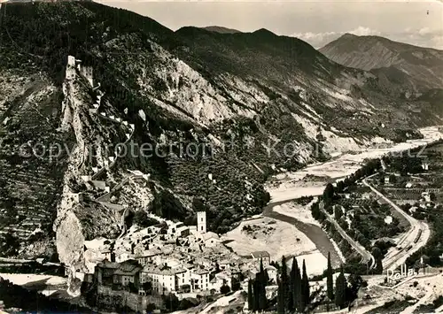 AK / Ansichtskarte Entrevaux Panorama Winter Entrevaux