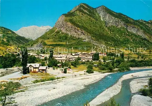 AK / Ansichtskarte La_Condamine Chatelard Village au bord de l Ubaye La_Condamine Chatelard