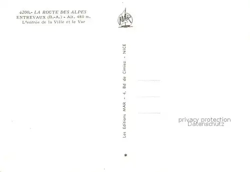 AK / Ansichtskarte Entrevaux Ville Var Entrevaux