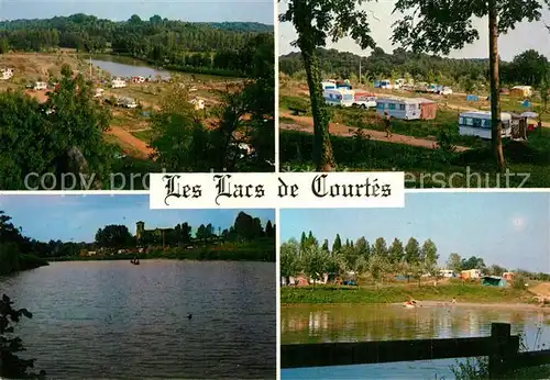 AK / Ansichtskarte Estang Les Lacs de Courtes Camping Estang