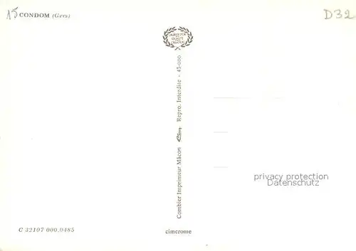 AK / Ansichtskarte Condom_en_Armagnac Stadtansichten Condom_en_Armagnac