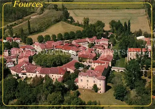 AK / Ansichtskarte Fources Fliegeraufnahme Fources