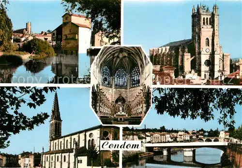 AK / Ansichtskarte Condom Cathedrale Saint Pierre la Baise Condom