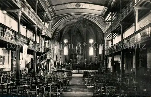 AK / Ansichtskarte Urrugne Interieur de l Eglise Urrugne