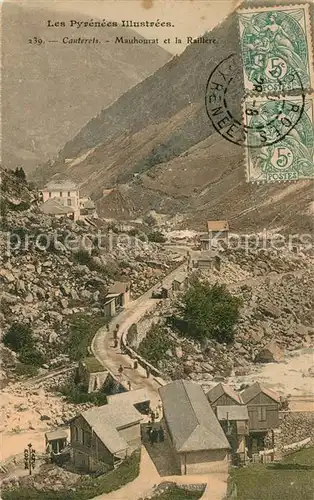 AK / Ansichtskarte Cauterets Mauhourat Raillere Cauterets