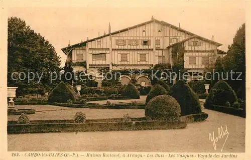 AK / Ansichtskarte Cambo les Bains Maison Rostand Arnaga Cambo les Bains