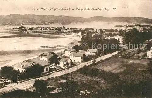 AK / Ansichtskarte Hendaye_Pyrenees_Atlantiques Plage Hendaye_Pyrenees