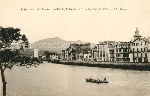 AK / Ansichtskarte Saint Jean de Luz Coin de Ciboure Rhune Saint Jean de Luz