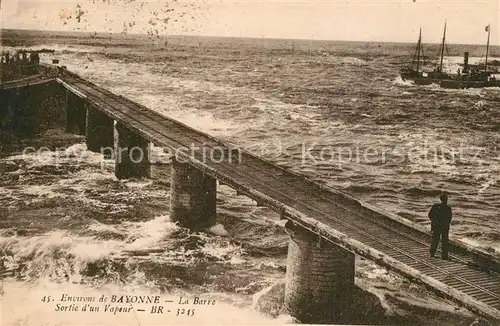 AK / Ansichtskarte Bayonne_Pyrenees_Atlantiques Barre Vapeur Bayonne_Pyrenees
