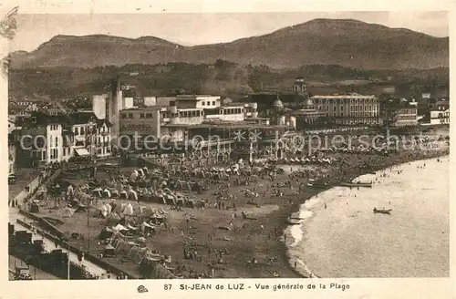 AK / Ansichtskarte Saint Jean de Luz Plage Saint Jean de Luz