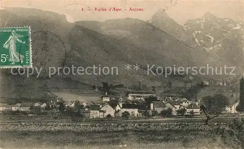 AK / Ansichtskarte Accous Vallee d Aspe Accous
