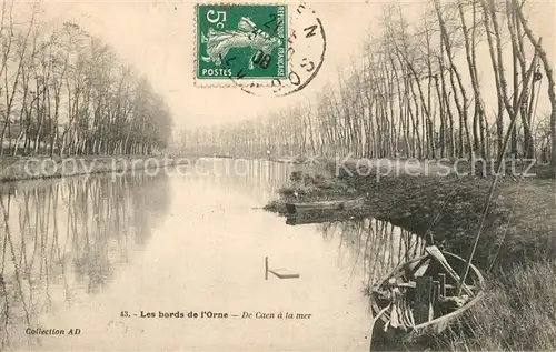 AK / Ansichtskarte Caen Bords de l Orne  Caen