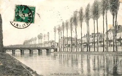 AK / Ansichtskarte Melun_Seine_et_Marne Pont de l Ancien Chatelet  Melun_Seine_et_Marne