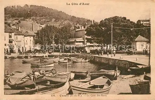 AK / Ansichtskarte Cassis Quai des Baux  Cassis