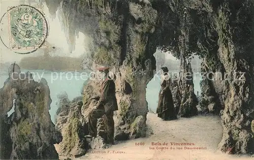 AK / Ansichtskarte Bois_de_Vincennes Grotte du Lac Daumesnil  Bois_de_Vincennes