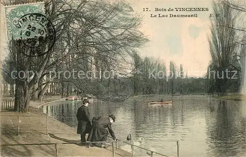 AK / Ansichtskarte Bois_de_Vincennes Lac Daumesnil Bois_de_Vincennes