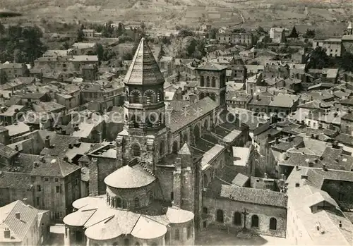 AK / Ansichtskarte Brioude Fliegeraufnahme Basilique Saint Julien Brioude