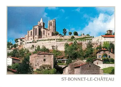 AK / Ansichtskarte Saint Bonnet le Chateau Stadtpanorama Saint Bonnet le Chateau