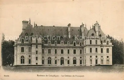 AK / Ansichtskarte Choisy au Bac 
Chateau du Francport
 Choisy au Bac