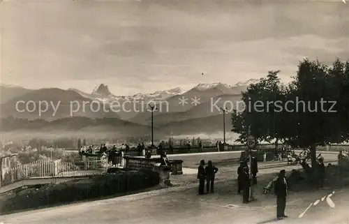 AK / Ansichtskarte Pau Terrasse Pyrenees Pic du Midi d Ossau Pau