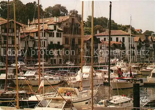 AK / Ansichtskarte Saint Jean de Luz Port de Plaisance Maison de Maurice Ravel  Saint Jean de Luz