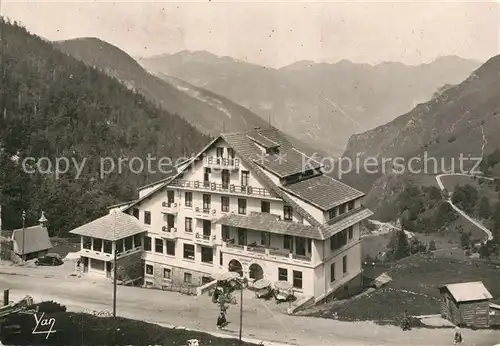 AK / Ansichtskarte Gourette Route du Col d Aubisque Hotel Edelweiss  Gourette