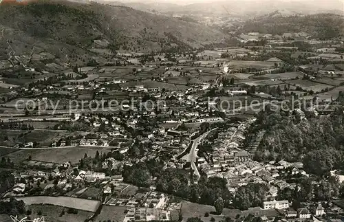AK / Ansichtskarte Saint Jean Pied de Port Vue aerienne Vallee de la Nive  Saint Jean Pied de Port