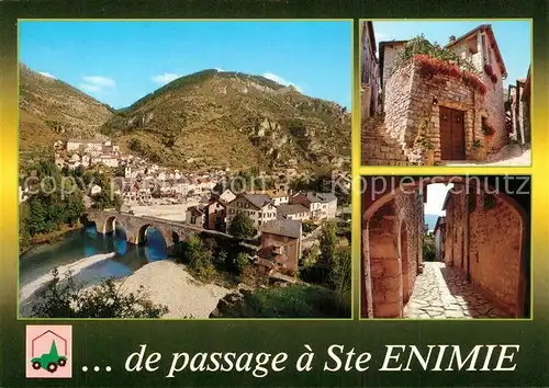 AK / Ansichtskarte Sainte Enimie  Sainte Enimie