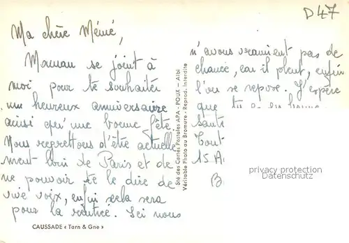 AK / Ansichtskarte Caussade  Caussade