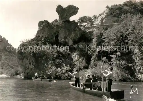 AK / Ansichtskarte La_Malene Rochers du Champignon La_Malene
