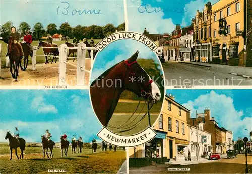 AK / Ansichtskarte Newmarket_Suffolk High Street Severals Heat 