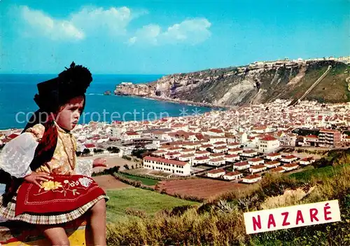 AK / Ansichtskarte Nazare_Portugal Kind Tracht  Nazare Portugal