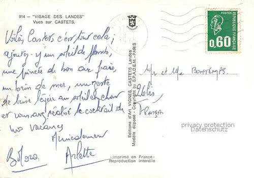 AK / Ansichtskarte Castets  Castets