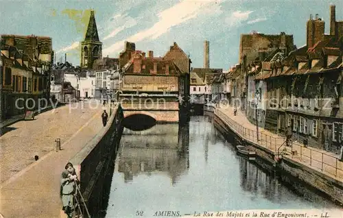 AK / Ansichtskarte Amiens La Rue de Majots et la Rue d Engoulvent Amiens