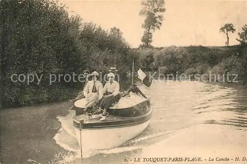 AK / Ansichtskarte Le_Touquet Paris Plage La Canche Le_Touquet Paris Plage